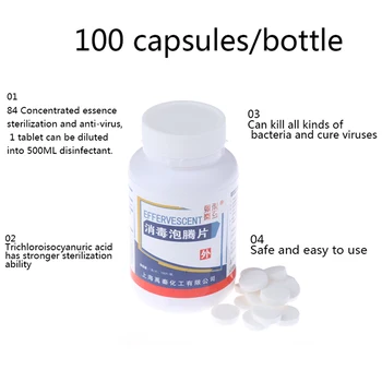 Pool Cleaning Stabilized Chlorine Tablets Bactericide Algaecide Disinfectant Cleaning Accessories UV Protected For Swimming Pool
Pool Cleaning Stabilized Chlorine Tablets Bactericide Algaecide Disinfectant Cleaning Accessories UV Protected For Swimming Pool