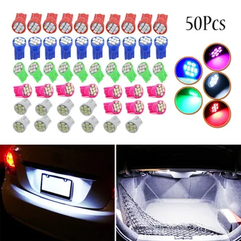 50pcs T10 8SMD LED Interior Instrument Panel Dash Light License Bulbs 2825 168 194 Ultra Bright LED Indoor Lights
50pcs T10 8SMD LED Interior Instrument Panel Dash Light License Bulbs 2825 168 194 Ultra Bright LED Indoor Lights