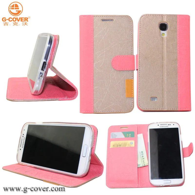 SAMSUNG S4 Leather Phone Cover I9500 Horizontal Doubled Leather Case in Card Instert Fashion Simple
SAMSUNG S4 Leather Phone Cover I9500 Horizontal Doubled Leather Case in Card Instert Fashion Simple