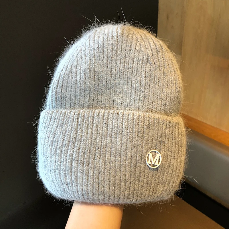 new Angola rabbit fur women's woolen hat knitted hat warm and soft earmuffs beanie hat
new Angola rabbit fur women's woolen hat knitted hat warm and soft earmuffs beanie hat