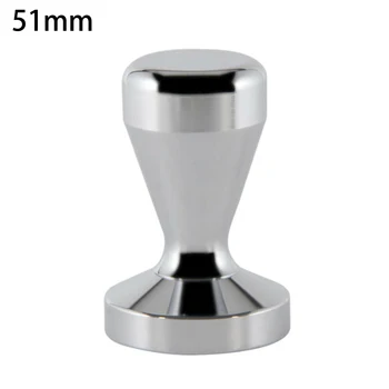 51mm/58mm Coffee Tamper Stainless Steel Espresso Tamper Coffee Bean Press Flat Base Kitchen Tools For Tamping Fresh Ground
51mm/58mm Coffee Tamper Stainless Steel Espresso Tamper Coffee Bean Press Flat Base Kitchen Tools For Tamping Fresh Ground