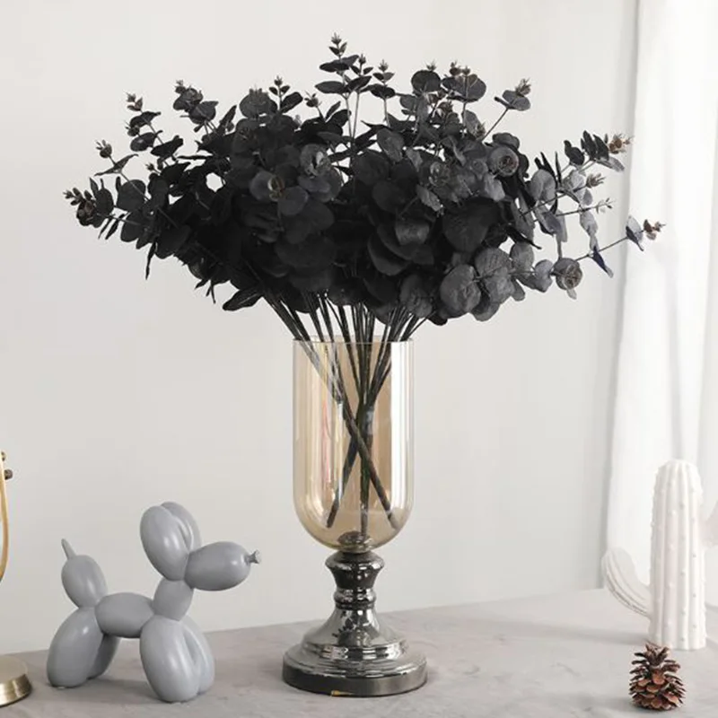 100% brand new and high quality Artificial Flower Eucalyptus Type Black 20 Heads Wedding Party Decoration
100% brand new and high quality Artificial Flower Eucalyptus Type Black 20 Heads Wedding Party Decoration
