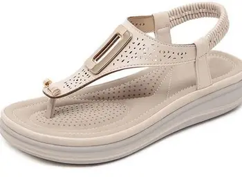 YEELOCA 2020 Platform Flip Flops Women Solid Color Beach Sandals Soft Leather Comfortable Low TR0463 
YEELOCA 2020 Platform Flip Flops Women Solid Color Beach Sandals Soft Leather Comfortable Low TR0463