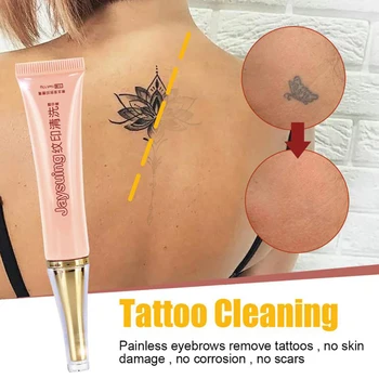 Permanent Tattoo Fading Tattoo Removal Cream Painless Non-toxic Moisturize Skin Eye Eyebrow Lip Body Tattoo Cleaning Paste 
Permanent Tattoo Fading Tattoo Removal Cream Painless Non-toxic Moisturize Skin Eye Eyebrow Lip Body Tattoo Cleaning Paste