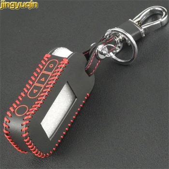jingyuqin Handmade Leather Key Case for Starline A93 A63 Car LCD Alarm Remote Controller Keychain Cover New Style
jingyuqin Handmade Leather Key Case for Starline A93 A63 Car LCD Alarm Remote Controller Keychain Cover New Style