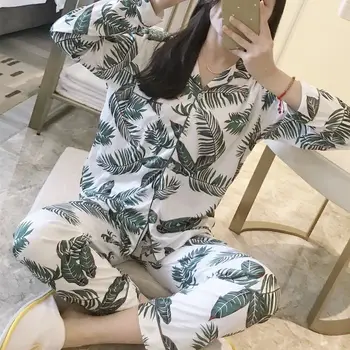 Women Sleepwear Print Pajamas Sets Women Harajuku Pajamas Men Long Sleeve Nightwear Autumn Set
Women Sleepwear Print Pajamas Sets Women Harajuku Pajamas Men Long Sleeve Nightwear Autumn Set