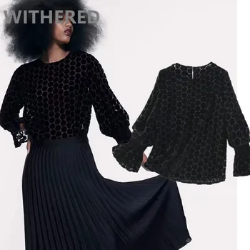 Withered spring england elegant polka dot perspective sexy blusas mujer de moda 2020 kimono blouse women womens tops and blouses
Withered spring england elegant polka dot perspective sexy blusas mujer de moda 2020 kimono blouse women womens tops and blouses