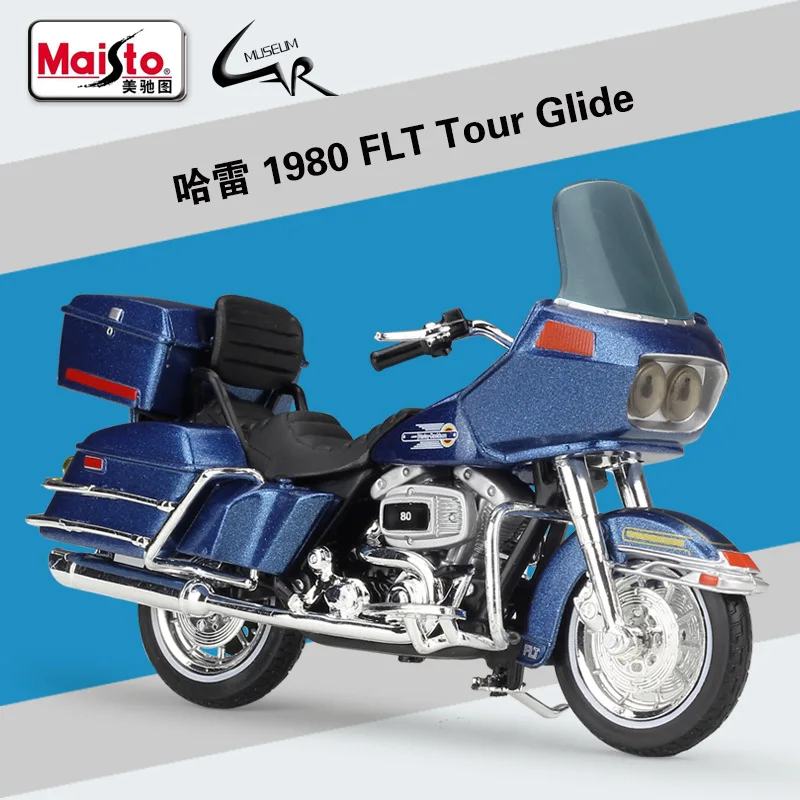 Maisto 1:18 Harley 1980 FLT Tour Glide Model Car Simulation Alloy Motorcycle Metal Toy Car Children's Toy Gift Collection B430
Maisto 1:18 Harley 1980 FLT Tour Glide Model Car Simulation Alloy Motorcycle Metal Toy Car Children's Toy Gift Collection B430
