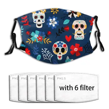 Day Dead Pattern Windproof Breathable Anti Haze PM2.5 Filter Masks Activated Carbon Filter Antibacterial Dust Proof Face Cover
Day Dead Pattern Windproof Breathable Anti Haze PM2.5 Filter Masks Activated Carbon Filter Antibacterial Dust Proof Face Cover