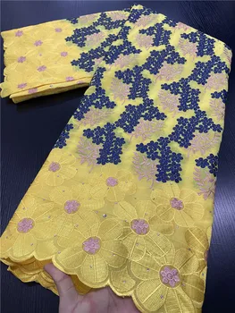 Yellow African voile Cotton Lace Fabric 2020 High Quality Lace Material In Switzerland Embroidery Swiss Voile Lace Fabric 3365b
Yellow African voile Cotton Lace Fabric 2020 High Quality Lace Material In Switzerland Embroidery Swiss Voile Lace Fabric 3365b