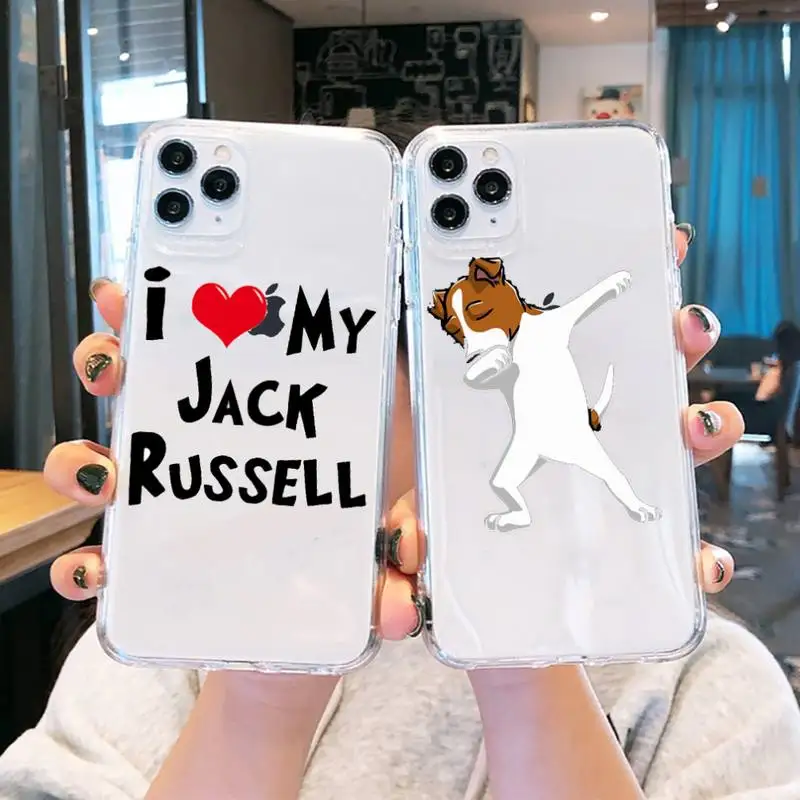 Cute Animal Jack Russell Terrier Dog Phone Case Transparent soft For iphone 5 5s 5c se 6 6s 7 8 11 12 plus mini x xs xr pro max
Cute Animal Jack Russell Terrier Dog Phone Case Transparent soft For iphone 5 5s 5c se 6 6s 7 8 11 12 plus mini x xs xr pro max