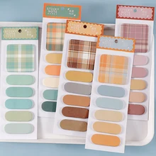 1PCS Cartoon Lattice Tearable Notepad Message Sticky Notes Pagination Index Sticker Stationery Child Gift Office&School Supplies
1PCS Cartoon Lattice Tearable Notepad Message Sticky Notes Pagination Index Sticker Stationery Child Gift Office&School Supplies