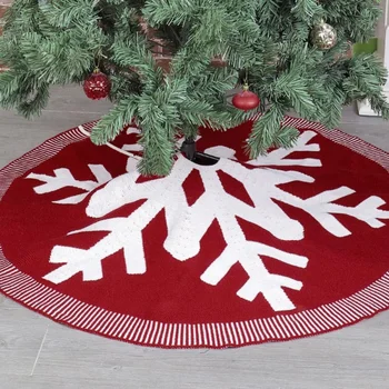 Big Snowflake Elk Pattern Christmas Tree Skirt Christmas Tree Bottom Apron Wine Red Xmas Tree Decoration Party Supplies
Big Snowflake Elk Pattern Christmas Tree Skirt Christmas Tree Bottom Apron Wine Red Xmas Tree Decoration Party Supplies