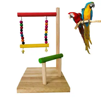 Bird Swing Toys,Parakeet Perches Hanging Cage Toy for Conures Parrots Parakeets
Bird Swing Toys,Parakeet Perches Hanging Cage Toy for Conures Parrots Parakeets