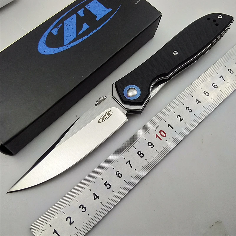 EDC Outdoor Tool ZT0640 Ball Bearing Folding Knife CPM20CV Blade Flipper Tactical Pocket Knives Camping Hunting Survival Knife
EDC Outdoor Tool ZT0640 Ball Bearing Folding Knife CPM20CV Blade Flipper Tactical Pocket Knives Camping Hunting Survival Knife