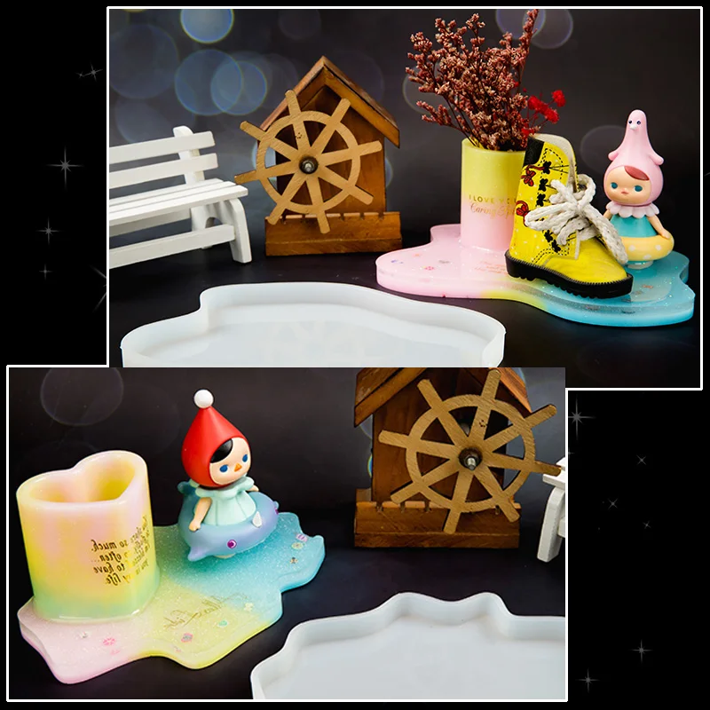 Irregular Coaster Cup Mat Mold Manual Mirror UV Resin Table Decoration DIY Pendant Crystal Epoxy Molds Jewelry Making Tool
Irregular Coaster Cup Mat Mold Manual Mirror UV Resin Table Decoration DIY Pendant Crystal Epoxy Molds Jewelry Making Tool