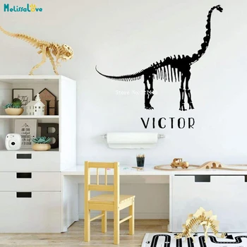 Long Neck Bones Wall Decals Personalized Vinyl Dinosaur Sticker For Kids Baby Room Playroom Nursery Décor YT3910 
Long Neck Bones Wall Decals Personalized Vinyl Dinosaur Sticker For Kids Baby Room Playroom Nursery Décor YT3910