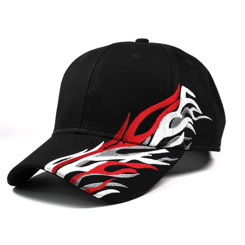 New design cotton unisex Flames embroidery outing leisure sunblock Breathable street trend hip hop cycle racing baseball cap
New design cotton unisex Flames embroidery outing leisure sunblock Breathable street trend hip hop cycle racing baseball cap