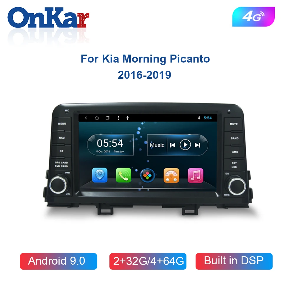 ONKAR Car Head Unit Player For Kia Morning 3 Picanto 2016-2019 Car Multimedai Video Player GPS Navigation Android 9 1din Radio
ONKAR Car Head Unit Player For Kia Morning 3 Picanto 2016-2019 Car Multimedai Video Player GPS Navigation Android 9 1din Radio