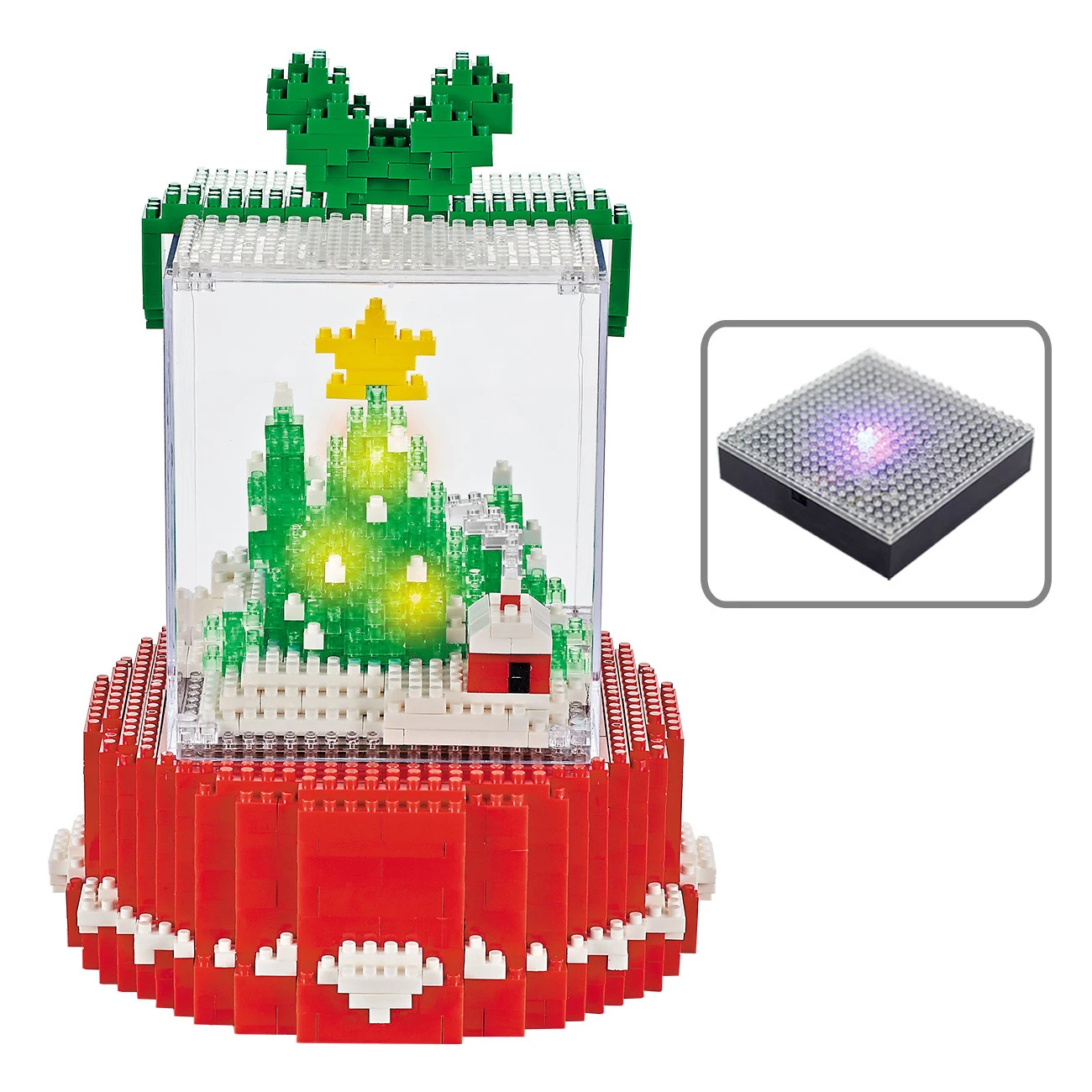 hot lepining creators classic Christmas tree display box with light mini micro diamond block model bricks toys for children gift
hot lepining creators classic Christmas tree display box with light mini micro diamond block model bricks toys for children gift