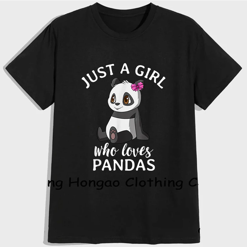 Wholesale Just A Girl Who Loves Pandas Cute Panda Women's Graphic T-Shirt O Neck T Shirts Women Original And Vintage
Wholesale Just A Girl Who Loves Pandas Cute Panda Women's Graphic T-Shirt O Neck T Shirts Women Original And Vintage