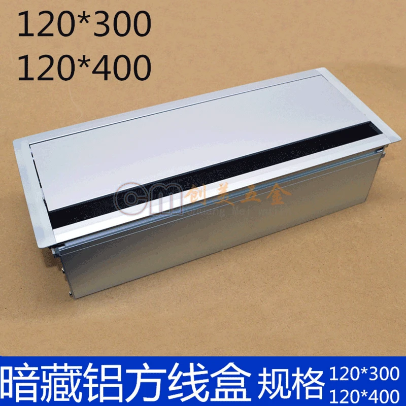 Aluminum Alloy Threading Box with Brush Stitching Box with Trough Concealed Socket Line Hole Box 120X300 Aluminum Wire Box
Aluminum Alloy Threading Box with Brush Stitching Box with Trough Concealed Socket Line Hole Box 120X300 Aluminum Wire Box
