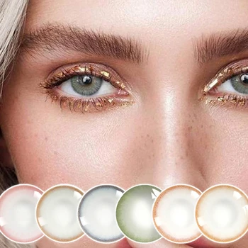 2XColored Contact Lenses Annually Soft Color Contact Lens Super Natural Looking Colored Contacts Eye Makeup For DIY Decorations
2XColored Contact Lenses Annually Soft Color Contact Lens Super Natural Looking Colored Contacts Eye Makeup For DIY Decorations