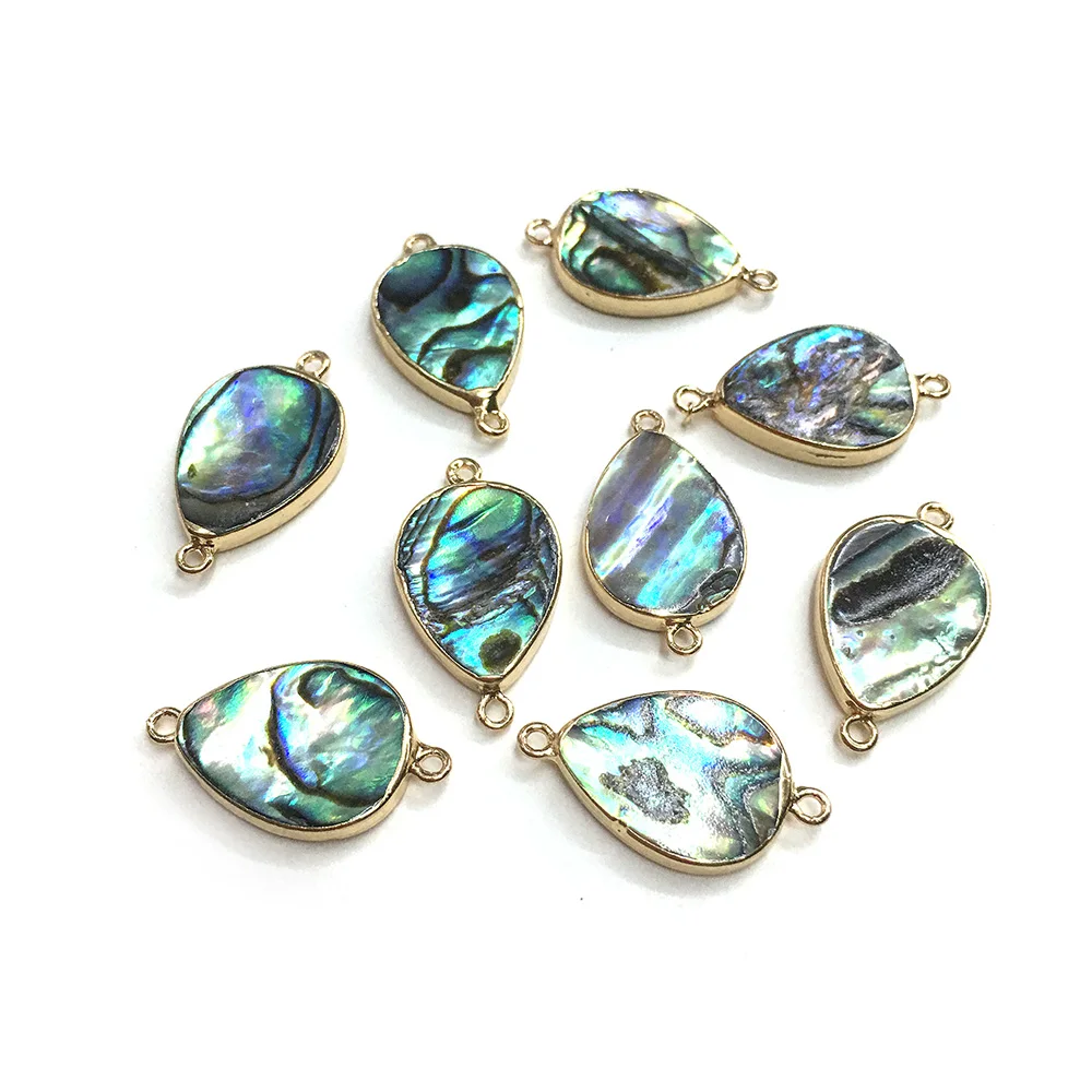 Conch-shell Connector For Jewelry Making Drop-shaped Shell Charms DIY Necklace Bracelet Earring Handiwork Sewing Craft Accessory
Conch-shell Connector For Jewelry Making Drop-shaped Shell Charms DIY Necklace Bracelet Earring Handiwork Sewing Craft Accessory