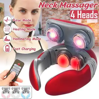 Magnetic Pulse Vibration Neck Massager for Pain Relief Health Care Relaxing Health Deep Tissue Cervical Massage Remote Control
Magnetic Pulse Vibration Neck Massager for Pain Relief Health Care Relaxing Health Deep Tissue Cervical Massage Remote Control