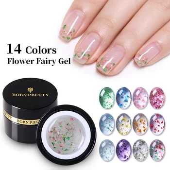 BORN PRETTY Floral UV Gel Polish Colorful Dried Flowers Nail Gel Varnish Semi Permanent Long Lasting Gel Nail Art Design
BORN PRETTY Floral UV Gel Polish Colorful Dried Flowers Nail Gel Varnish Semi Permanent Long Lasting Gel Nail Art Design