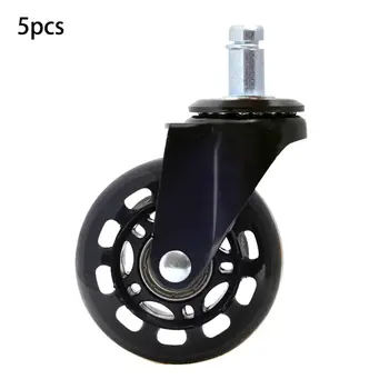5PCS Office Chair Caster Wheels2.5 Inch Swivel Rubber Caster Wheels Replacement Soft Safe Rollers Furniture Hardware E7CB
5PCS Office Chair Caster Wheels2.5 Inch Swivel Rubber Caster Wheels Replacement Soft Safe Rollers Furniture Hardware E7CB