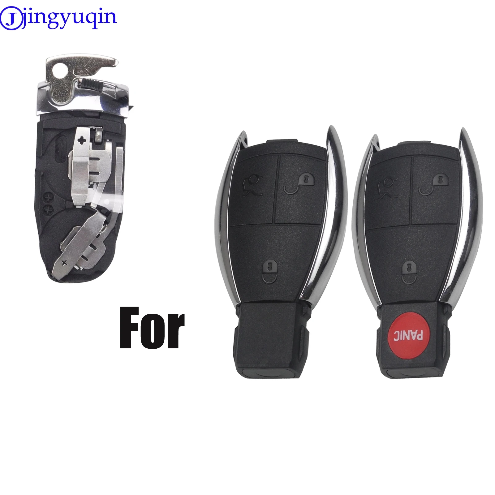 jingyuqin Small key shell FOB with battery compartment for Mercedes A B C E S CL CLS CLA CLK W203 W204 W205 W210 W211 W212
jingyuqin Small key shell FOB with battery compartment for Mercedes A B C E S CL CLS CLA CLK W203 W204 W205 W210 W211 W212