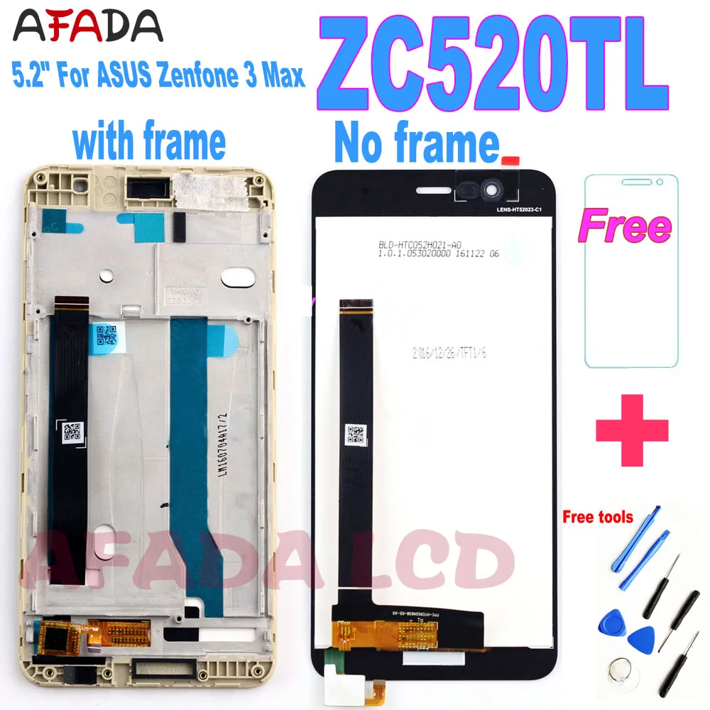 5.2" Original For ASUS Zenfone 3 Max ZC520TL X008D LCD Display Touch Screen Digitizer Assembly with Frame For ASUS ZC520TL LCD
5.2" Original For ASUS Zenfone 3 Max ZC520TL X008D LCD Display Touch Screen Digitizer Assembly with Frame For ASUS ZC520TL LCD