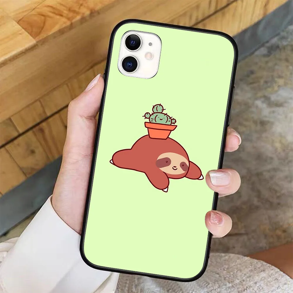 Sloth and Cactus Phone Case For iPhone 11 Pro X XR XS Max 6 7 8 plus Samsung S8 S9 S10 S20 A10 A50
Sloth and Cactus Phone Case For iPhone 11 Pro X XR XS Max 6 7 8 plus Samsung S8 S9 S10 S20 A10 A50