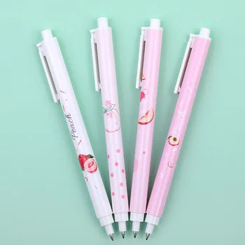 48 pcs/lot Kawaii Peach Press Gel Pen Cute 0.5 mm black ink Signature Pen School Office writing Supplies Promotional Gift
48 pcs/lot Kawaii Peach Press Gel Pen Cute 0.5 mm black ink Signature Pen School Office writing Supplies Promotional Gift