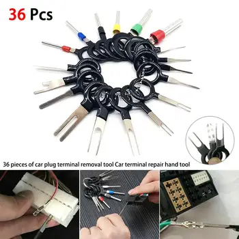 36Pcs Car Terminal Removal Tool Wire Plug Connector Extractor Puller Release Pin Extractor Kit Auto Terminal Repair Hand Tools
36Pcs Car Terminal Removal Tool Wire Plug Connector Extractor Puller Release Pin Extractor Kit Auto Terminal Repair Hand Tools
