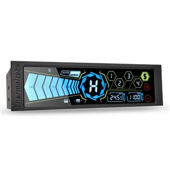 Thermaltake Commander FT touch panel automatic fan controller touch speed control panel
Thermaltake Commander FT touch panel automatic fan controller touch speed control panel