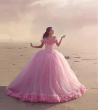 vestido de noiva 2018 Pink Quinceanera Handmade Flowers Off the Shoulder Ball Princess prom gown Mother of the Bride Dresses
vestido de noiva 2018 Pink Quinceanera Handmade Flowers Off the Shoulder Ball Princess prom gown Mother of the Bride Dresses