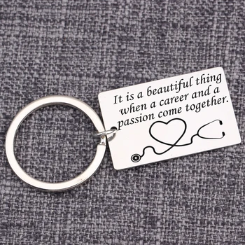 Porte Clef Career And Passion Come Together Keytag Llaveros Keychain Hand Stamped Car Doctor Square Fashion Trinket Script
Porte Clef Career And Passion Come Together Keytag Llaveros Keychain Hand Stamped Car Doctor Square Fashion Trinket Script