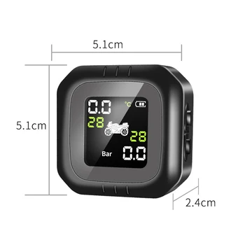 Hot Waterproof Cordless Motorcycle Tire Pressure Monitoring System TPMS Solar External Sensor Moto Detection Tools For Motorcycl
Hot Waterproof Cordless Motorcycle Tire Pressure Monitoring System TPMS Solar External Sensor Moto Detection Tools For Motorcycl
