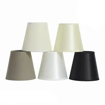 Black White Flax Linen Clip On Lamp Shades Replacement Spider Lampshades for E14 E12 Candelabra Bulbs Cloth parchment Cover
Black White Flax Linen Clip On Lamp Shades Replacement Spider Lampshades for E14 E12 Candelabra Bulbs Cloth parchment Cover