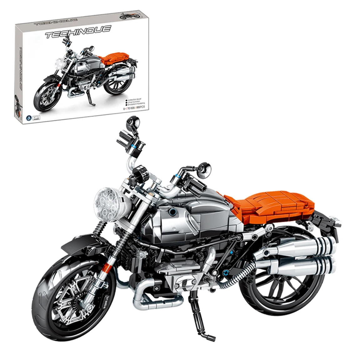886Pcs Mountain Motocross Building Blocks Motorbike Bricks Toy DIY Small Particle Stem Educational Toy Gift
886Pcs Mountain Motocross Building Blocks Motorbike Bricks Toy DIY Small Particle Stem Educational Toy Gift