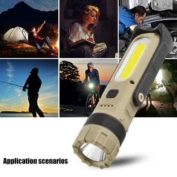 Multifunction Glare LED Flashlight Waterproof Home Chargable USB Work Light Charge Chest Lamp Bicycle Safety Survival Tool
Multifunction Glare LED Flashlight Waterproof Home Chargable USB Work Light Charge Chest Lamp Bicycle Safety Survival Tool
