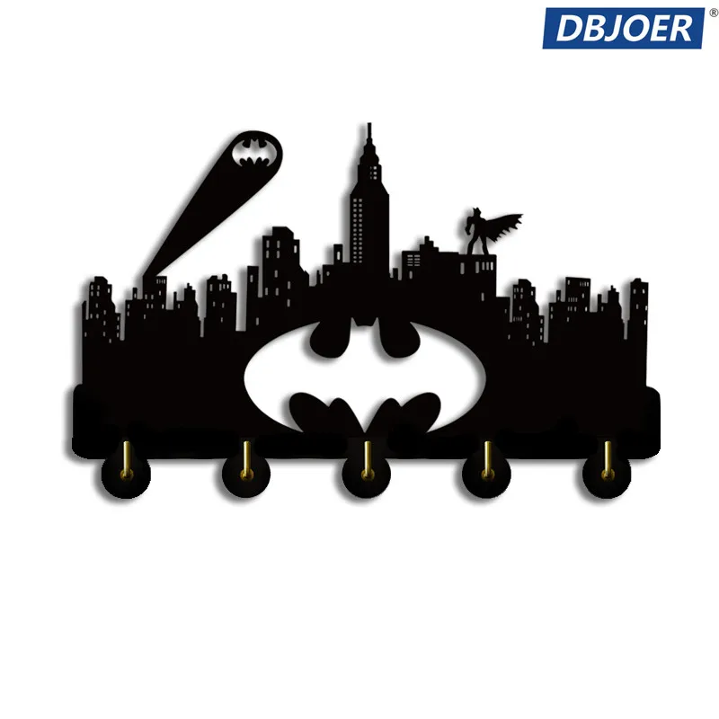 Batman Vertical Over the Door Organizer Rack Coats Caps Holder with 5 Hooks Strong Adhesive Sticker solid wood Hooks Wall Door
Batman Vertical Over the Door Organizer Rack Coats Caps Holder with 5 Hooks Strong Adhesive Sticker solid wood Hooks Wall Door