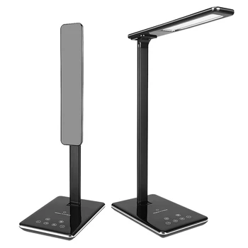 LED Table Desk Lamp Wireless Charging Plug Eye Protection Multi-Function Reading Light Dimmable Touch Timer QI for Phone Charge
LED Table Desk Lamp Wireless Charging Plug Eye Protection Multi-Function Reading Light Dimmable Touch Timer QI for Phone Charge