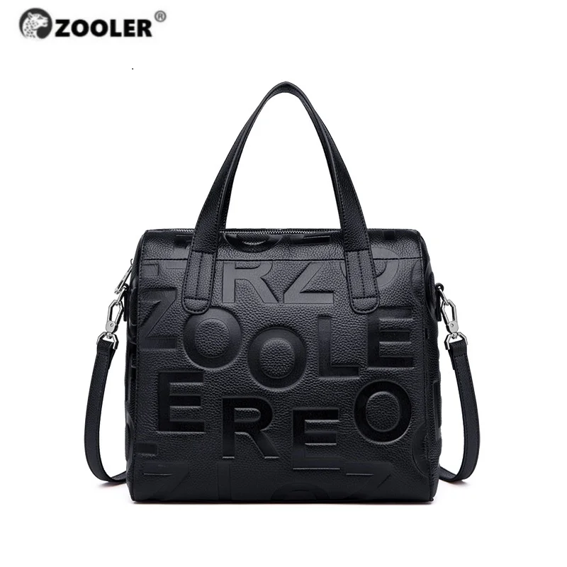 ZOOLER хит продаж женская сумка на плечо модная большая из натуральной кожи