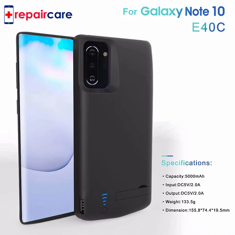 5000mAh Power Bank For Samsung Galaxy Note 10 Plus Power Case Charge Cover for Samsung Note 10 Ultra Slim Back Clip Battery
5000mAh Power Bank For Samsung Galaxy Note 10 Plus Power Case Charge Cover for Samsung Note 10 Ultra Slim Back Clip Battery