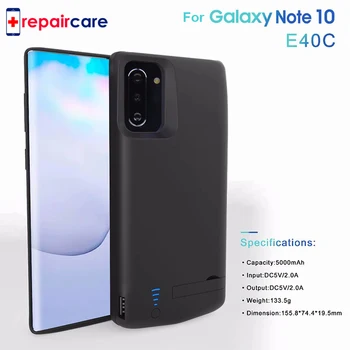 5000mAh Power Bank For Samsung Galaxy Note 10 Plus Power Case Charge Cover for Samsung Note 10 Ultra Slim Back Clip Battery
5000mAh Power Bank For Samsung Galaxy Note 10 Plus Power Case Charge Cover for Samsung Note 10 Ultra Slim Back Clip Battery