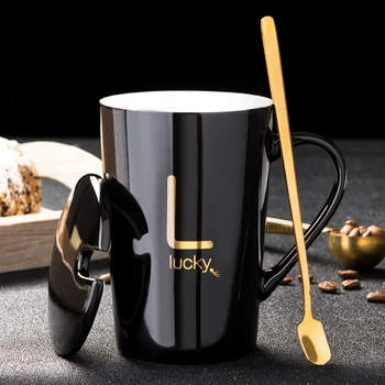 Nordic Ceramic Coffee Mug with Lid Spoon Plain Simple Coffee Mug Personalized Filizanki Do Kawy Office Espresso Work Mug MM50MK
Nordic Ceramic Coffee Mug with Lid Spoon Plain Simple Coffee Mug Personalized Filizanki Do Kawy Office Espresso Work Mug MM50MK