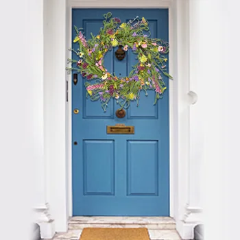 Wreath Christmas Spring Summer Door Garland Garden Artificial Flower Round Ornaments Art Easter Wedding Party Home Decoration
Wreath Christmas Spring Summer Door Garland Garden Artificial Flower Round Ornaments Art Easter Wedding Party Home Decoration